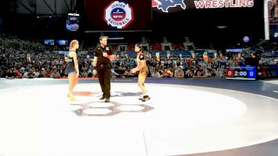 115 lbs Champ. Rd Of 16 - Sophia Marie Gonzales, California vs Briella Portrey, Washington