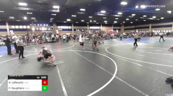 123 lbs Consi Of 32 #1 - Kovi Lefkowitz, Clackamas WC vs Floyd Daughters, Thundercats