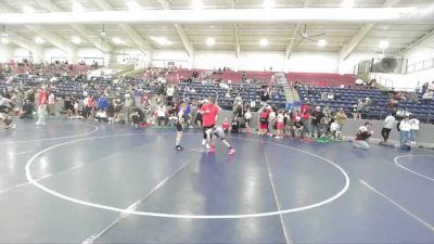 69 lbs Cons. Round 2 - Corbin Smuin, Uintah Wrestling vs Ryken Kranendonk, Hook Em W.C
