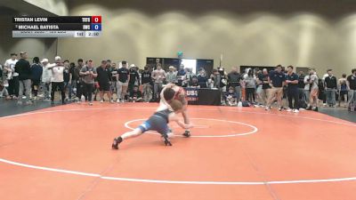 126 lbs Quarters - Tristan Levin, Triumph Trained vs Michael Batista, Blairstown Wrestling Club