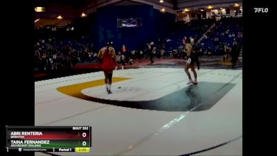 135 lbs Quarterfinal - Taina Fernandez, Archbishop Spalding vs Abri Renteria, Brighton