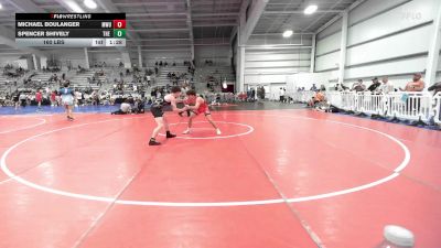 160 lbs Rr Rnd 2 - Michael Boulanger, MetroWest United Black vs Spencer Shively, The Fort Hammers Maroon