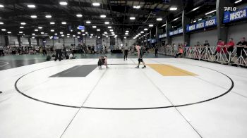 126 lbs Rr Rnd 2 - Laudon Ethridge, MF Army vs Teagan Caciolo, Hammerin Hornets