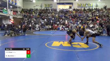 138 lbs Consolation - Kenny Kiser, Saegertown vs Kale Buckiso, Thomas Jefferson