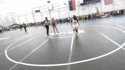 145 lbs Rr Rnd 2 - Ryder Armenta, Bear Wrestling Club vs Angie Lopez, YV Wrestling