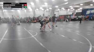 126 lbs Round 7 (10 Team) - Lazarus Munson, Grindstone WC vs Steve Reed, New England Gold