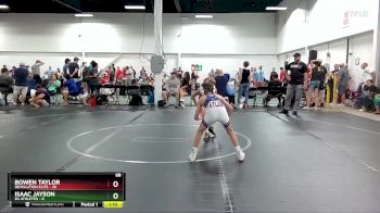 68 lbs Round 2 (6 Team) - Bowen Taylor, Revolution Elite vs Isaac Jayson, 84 Athletes