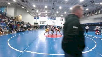 215 lbs Cons. Round 3 - Oliver Hare, Burns/Pine Bluffs vs DeAngelo Gann, Lingle-Ft. Laramie/Southeast