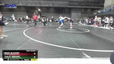 165 lbs Cons. Round 3 - Tuxley Kirkhart, Mulvane Jr. Wrestling Club vs Brody Bloomer, Wichita Wrestling Club