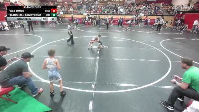 53 lbs Quarters - Ace Jones, Brothers Of Steel Wrestling Club vs Marshall Armstrong, Idaho