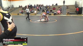 J-10 lbs 3rd Place Match - Nolan Schaul, USA MAT CLUB vs Kellen Johnson, Hammerin Hawks