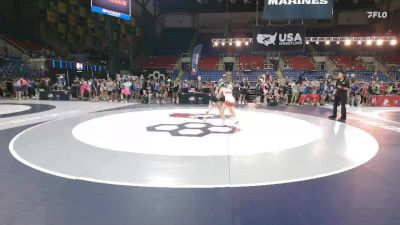 100 lbs Cons. Sub-rd Of 32 - Aria Wing, WA vs Penelope Ayala, WI