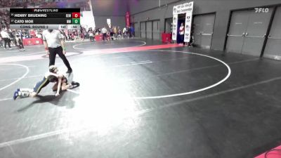 57 lbs Cons. Round 2 - Cato Moe, Wausau West vs Henry Bruening, Kewaunee