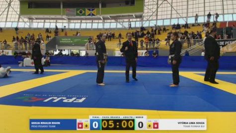 VITÓRIA LIMA SOUZA vs GIULIA RINALDI RIGON 2026 FPJJ Circuito Paulista GI Etapa 3