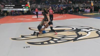 Semifinal - Kalynn Lyons, Omaha Westview vs Leah Hazen, North Platte