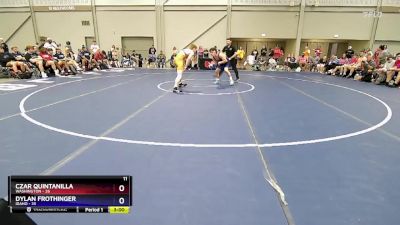 132 lbs Round 2 (8 Team) - Cale Seaton, Iowa vs Isaiah Jones, Oklahoma Blue