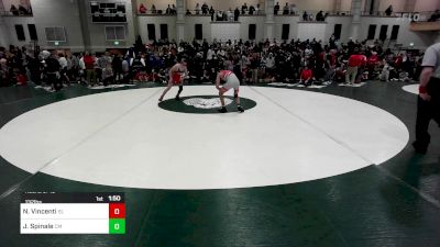 132 lbs Round Of 16 - Nolan Vincenti, Silver Lake vs Joseph Spinale, Catholic Memorial