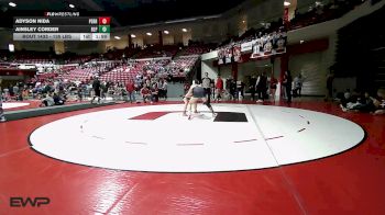 135 lbs Rr Rnd 3 - Adyson Nida, Perry Girls Wrestling Club vs Ainsley Corder, Barnsdall Lady Panthers