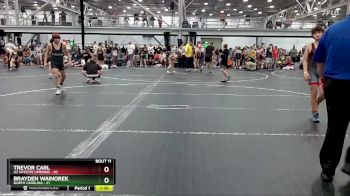 115 lbs Round 4 (6 Team) - Brayden Wainorek, North Carolina vs Trevor Carl, U2 Upstate Uprising