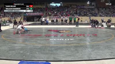 144 lbs Champ. Round 1 - Malachi Shannon, Spencer County vs Dane Miller, Christian County