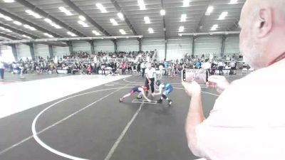 70 lbs Rr Rnd 1 - Rhett Hooper, West Amarillo Wrestling vs Blake Baker, Corner Stone Wrestling