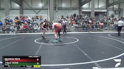 215 lbs Cons. Round 1 - Tyrus Young, Salina vs Brandon Price, Leoti