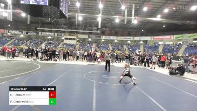 50 lbs Consi Of 8 #2 - Chayce Schmidt, Scottsbluff WC vs Peyton Chelewski, Colorado Outlaws