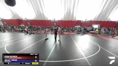 152 lbs Champ. Round 1 - Evan Petrick, Askren Wrestling Academy vs Brady Gross, Wisconsin