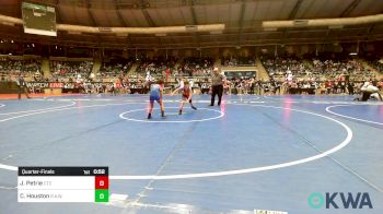 66 lbs Quarterfinal - Jason Rhea Petrie, Chandler Takedown Club vs Creed Houston, R.A.W.