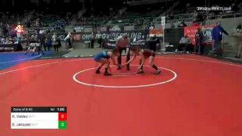 90 lbs Consolation - Katey Valdez, Betterman Elite vs Eyvori Jacquez, Betterman Elite