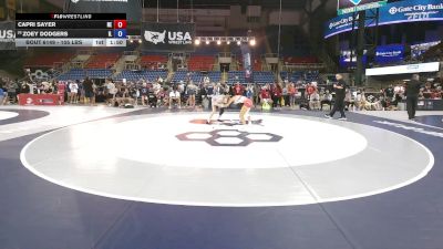 105 lbs Cons. Rd Of 32 - Capri Sayer, NE vs Zoey Dodgers, IL