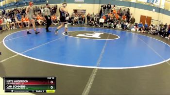 150 lbs Placement (16 Team) - Cam Sommers, Franklin Community vs Nate Anderson, Columbus East