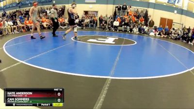 150 lbs Placement (16 Team) - Cam Sommers, Franklin Community vs Nate Anderson, Columbus East