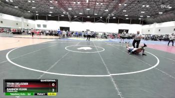 113B Quarterfinal - Gannon Kuhn, Timberland vs Tevin Delozier, Millard South