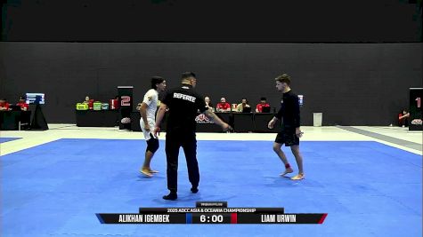 Liam Urwin vs Alikhan Igembek 2025 ADCC Asia & Oceania Championship