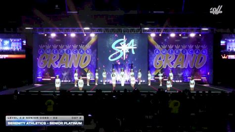 Serenity Athletics - Senior Platinum [2025 L4.2 Senior Coed - D2 Day 2] 2025 The American Grand Grand Nationals