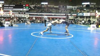 157 lbs Semis & Wb (16 Team) - Johnny Chirico, St. Augustine Prep vs Isaiah Grady, Skyline