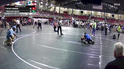 112 lbs Cons. Semi - Wyatt Jenson, Nebraska Boyz vs Braylen Smith, Sherman Challengers