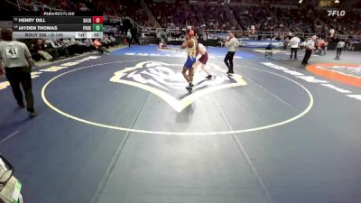 II-145 lbs Cons. Round 2 - Jayden Thomas, Phoenix vs Henry Dill, Salem/Cambridge