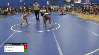 66 lbs Round Of 16 - Amari Smith, Hammer Time Wrestling vs Logan Grant, Law