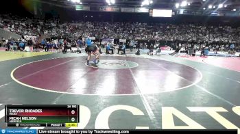 2A 182 lbs 5th Place Match - Micah Nelson, Aberdeen vs Trevor Rhoades, Melba