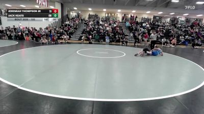 105 lbs Cons. Round 3 - Jack Keats, Open Mats vs Jeremiah Thompson Jr, The Hideout