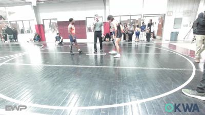 132-140 lbs Rr Rnd 3 - Dastan Dollarhide, Tonkawa Takedown Club vs Ashton Marzett, KIPP TULSA