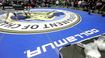 150 lbs Champ. Round 3 - Jason Fiala, Millikan vs Colin Chung, Menlo-Atherton