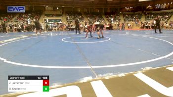 140 lbs Quarterfinal - Zavian Jamerson, Bookert T Washing/Carver vs Dexter Karron, Team Tulsa Wrestling Club