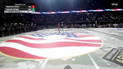 Champ. Round 1 - Vi Anderson, Sisseton vs Bailey Yost, Wessington Springs/Woonsocket/Wolsey-Wessington