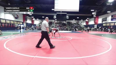 144 lbs Champ. Round 2 - Joseph Castillo, West Covina vs Landen Cordrey, Temecula Valley