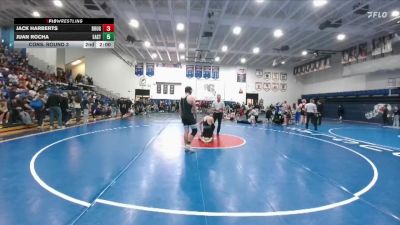 215 lbs Cons. Round 3 - Jack Harberts, Douglas vs Juan Rocha, Cheyenne East