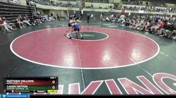 113 lbs Round 2 (4 Team) - Caden Hatton, Mahomet-Seymour vs Matthew Williams, North Scott