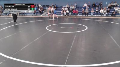 285 lbs 3rd Place Match - Jaylen Ignacio, Adams State vs Jack Allen, Nebraska-Kearney